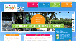 Desktop Screenshot of france-passion.com